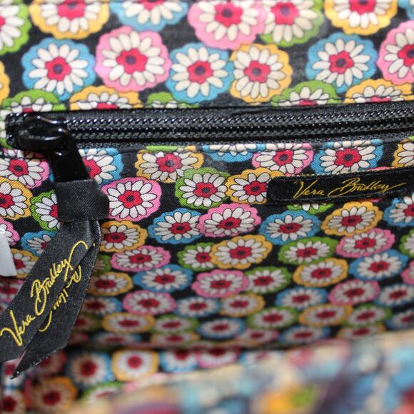 Vera Bradley Julia Turn Lock Satchel Purse & Wallet, Parisian Paisley Pattern - Picture 10 of 16